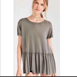 Urban outfitters green top